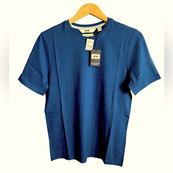 Men’s Joseph Abboud Liquid Soft Performance Cotton T-Shirt Blue - Small - Picture 1 of 3
